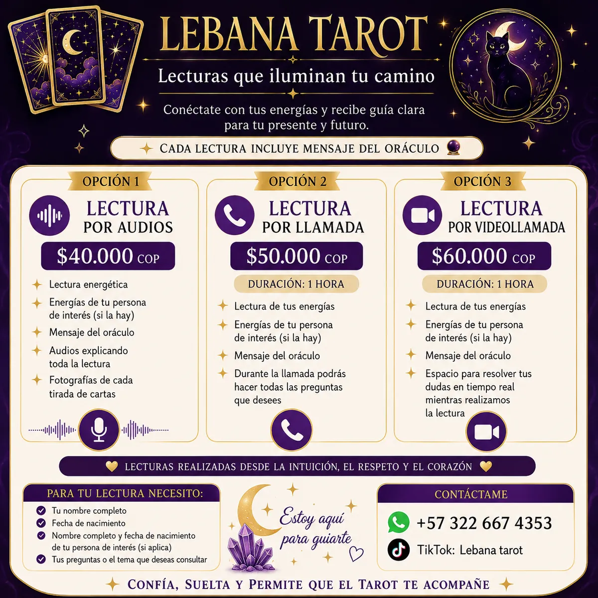 4. 🌙 Encuentra tu Respuesta — Lecturas de Tarot Sinceras
