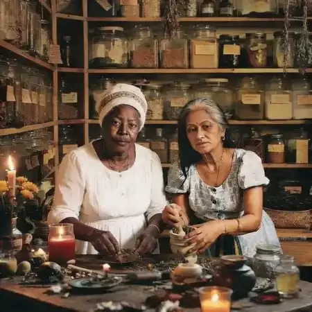 Maestras Cristina y Sofía — Brujos colombianos con 35 años de experiencia